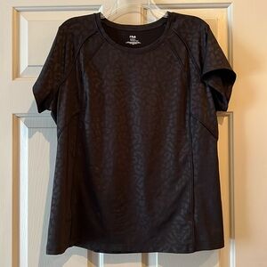 Fila Leopard Print Workout Top size XL